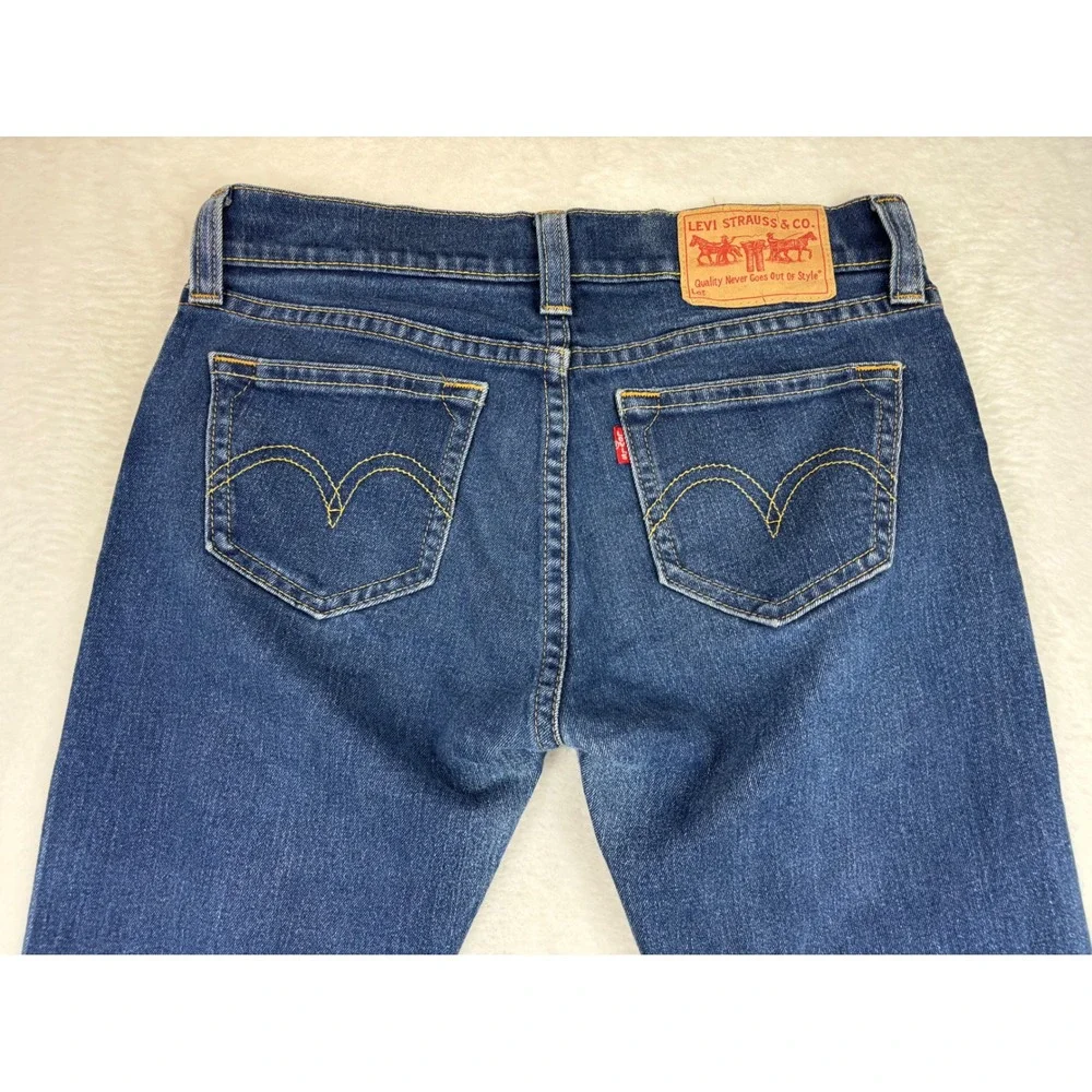 Levis Type 1 Men's 34x29 Tough Bootcut Vintage Jeans Dark Blue Western Fit